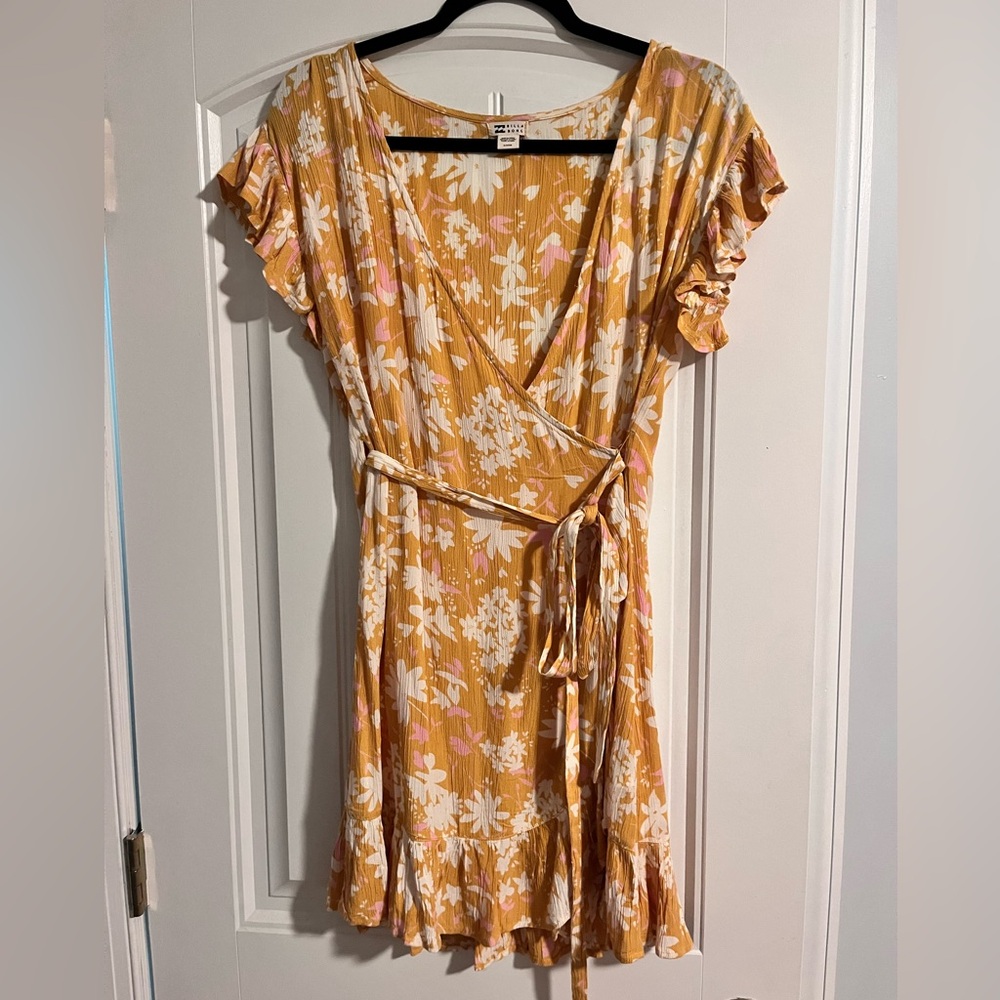 Yellow Floral Dress